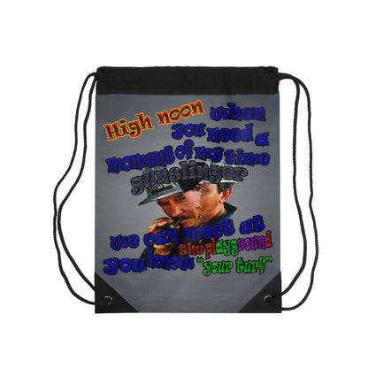 high noon - Drawstring Bag (grey-light grey)