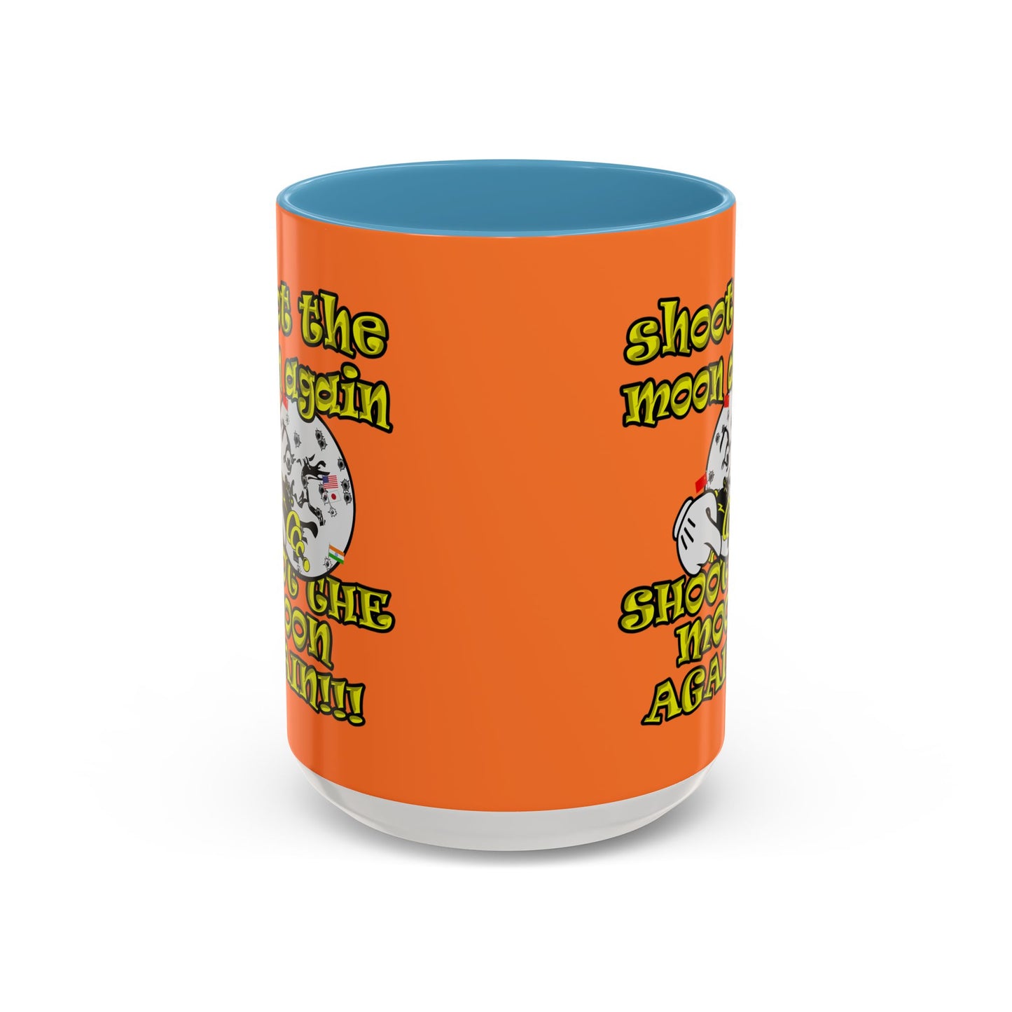shoot the moon again - Accent Mug (crusta)