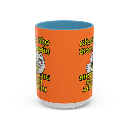 shoot the moon again - Accent Mug (crusta)