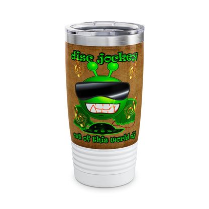 disc jockey - Ringneck Tumbler, 20oz (brown papyrus)
