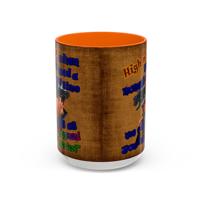 high noon - Accent Mug (brown papyrus)