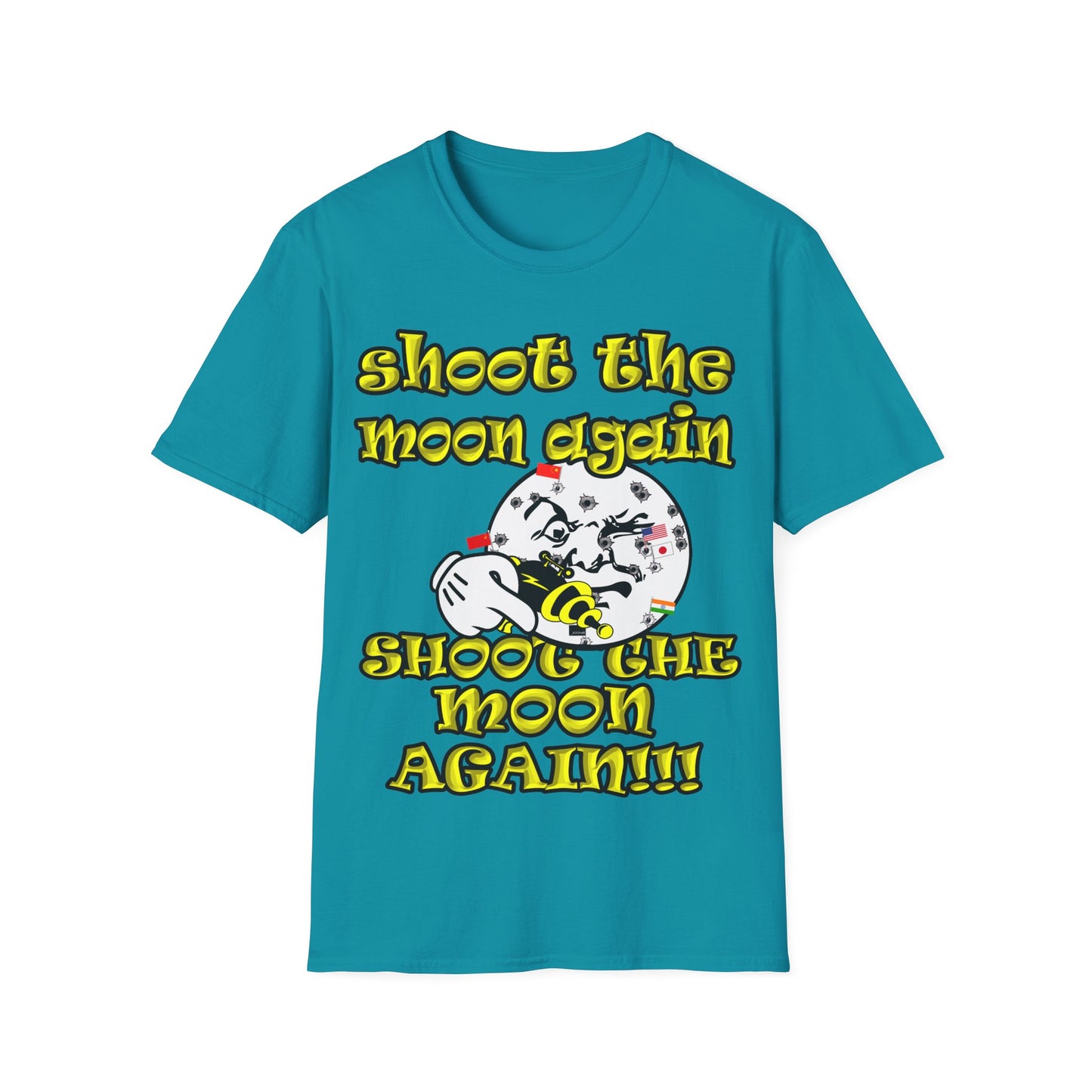 shoot the moon again - Unisex Softstyle T-Shirt