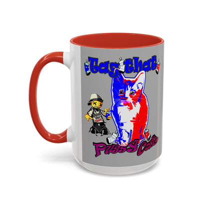 tag that - Accent Mug (light grey)