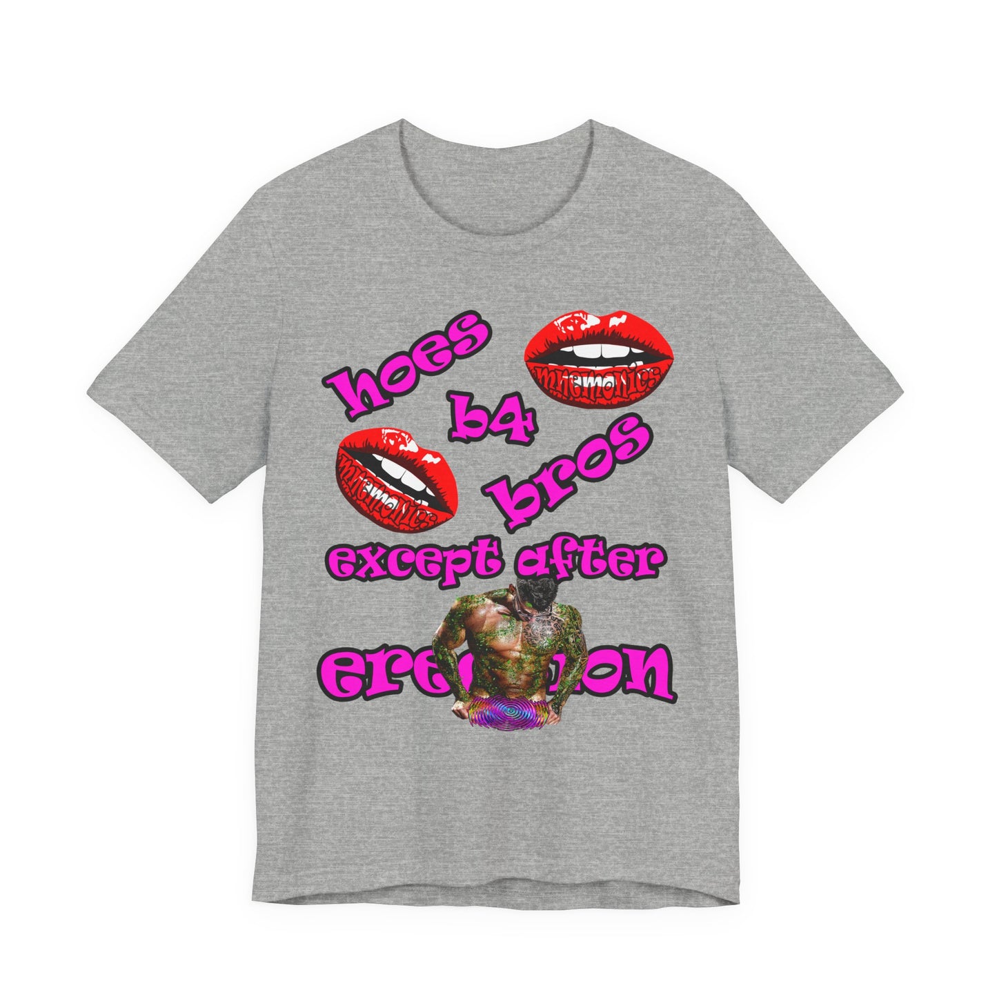 hoes b4 bros - Unisex Jersey Short Sleeve Tee