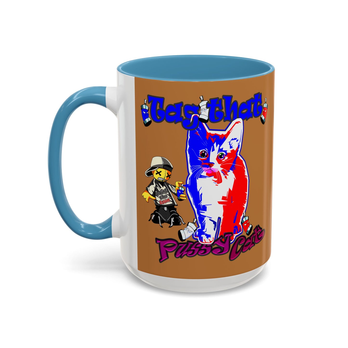 tag that - Accent Mug (light brown)