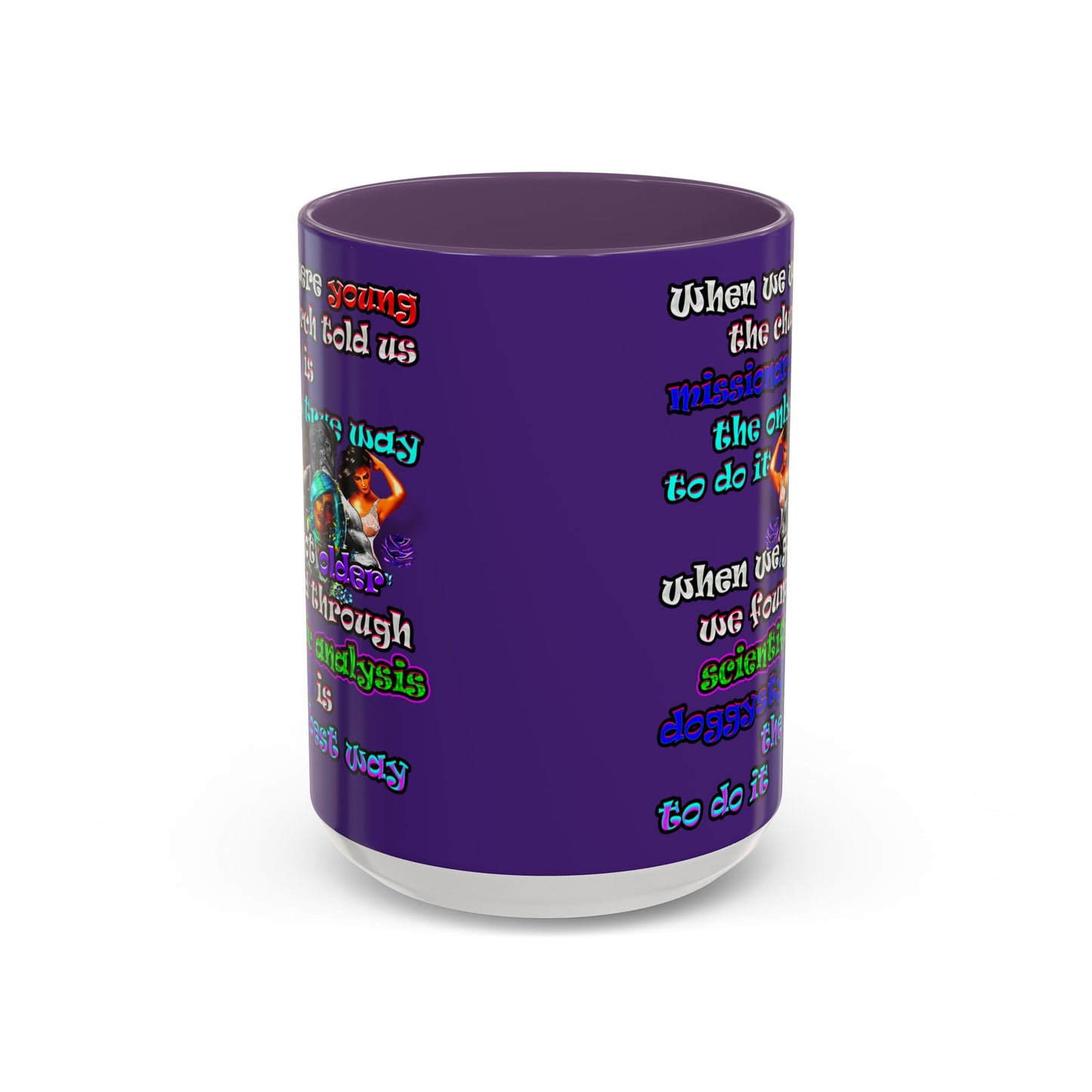 doggystyle - Accent Mug (purple)