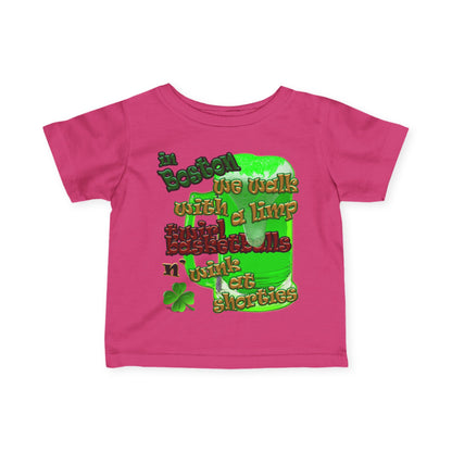 celtics logo - Infant Fine Jersey Tee