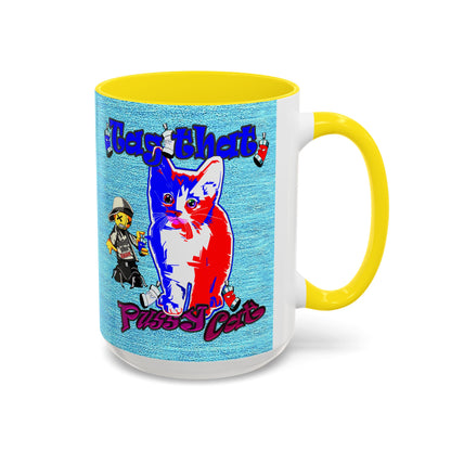 tag that - Accent Mug (faded blue)