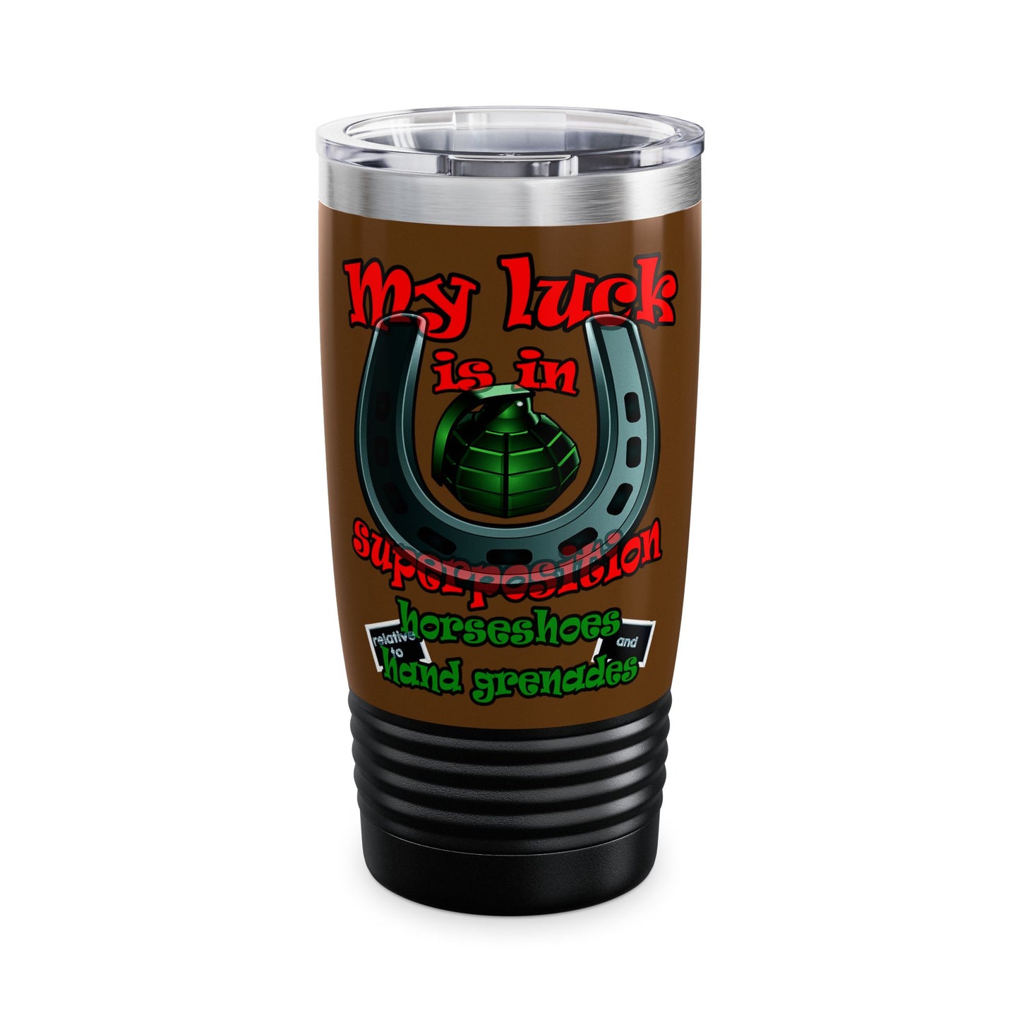 my luck - Ringneck Tumbler, 20oz (brown)