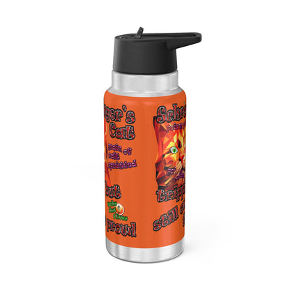 schrodinger's cat - Gator Tumbler, 32oz (orange)