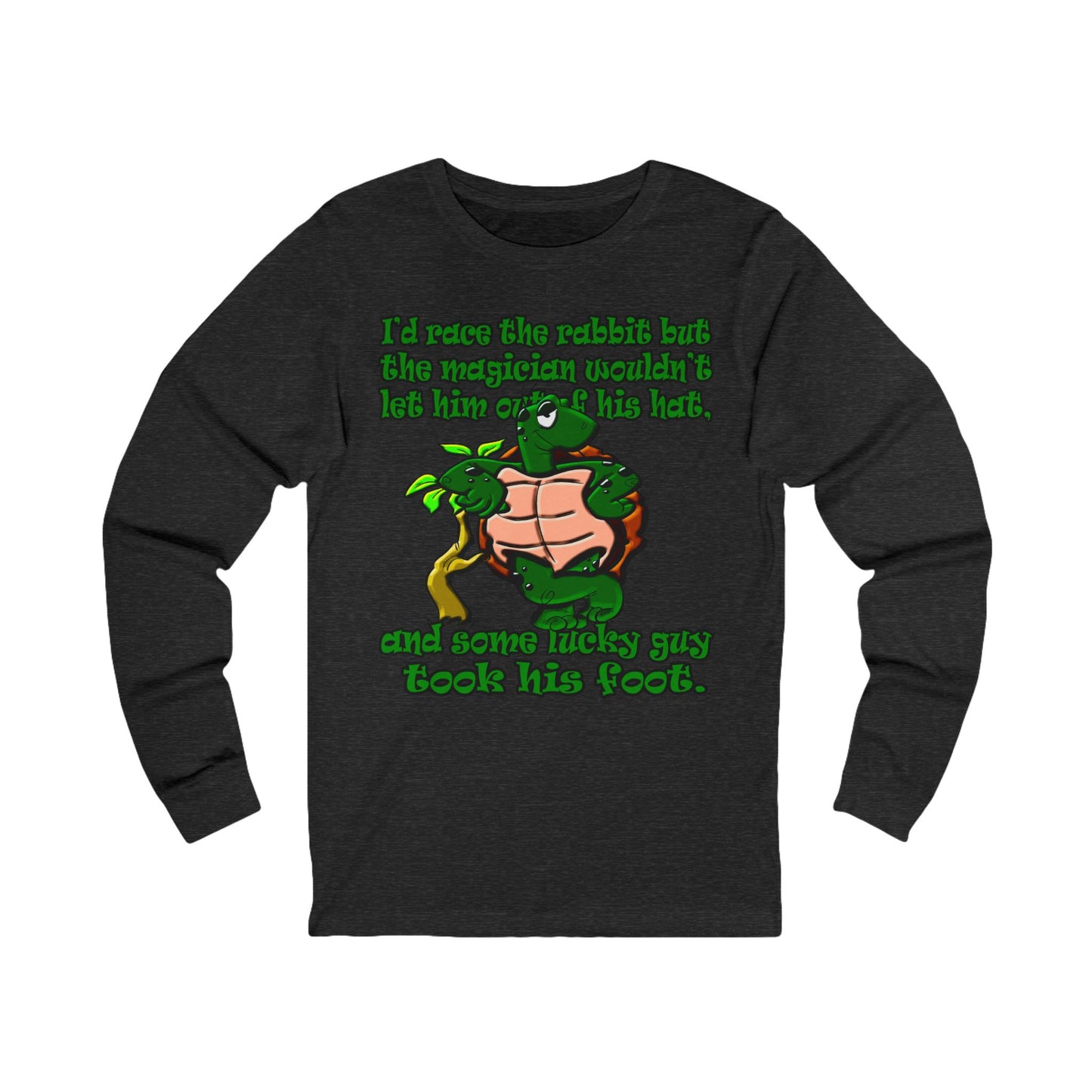 turtle race - Unisex Jersey Long Sleeve Tee