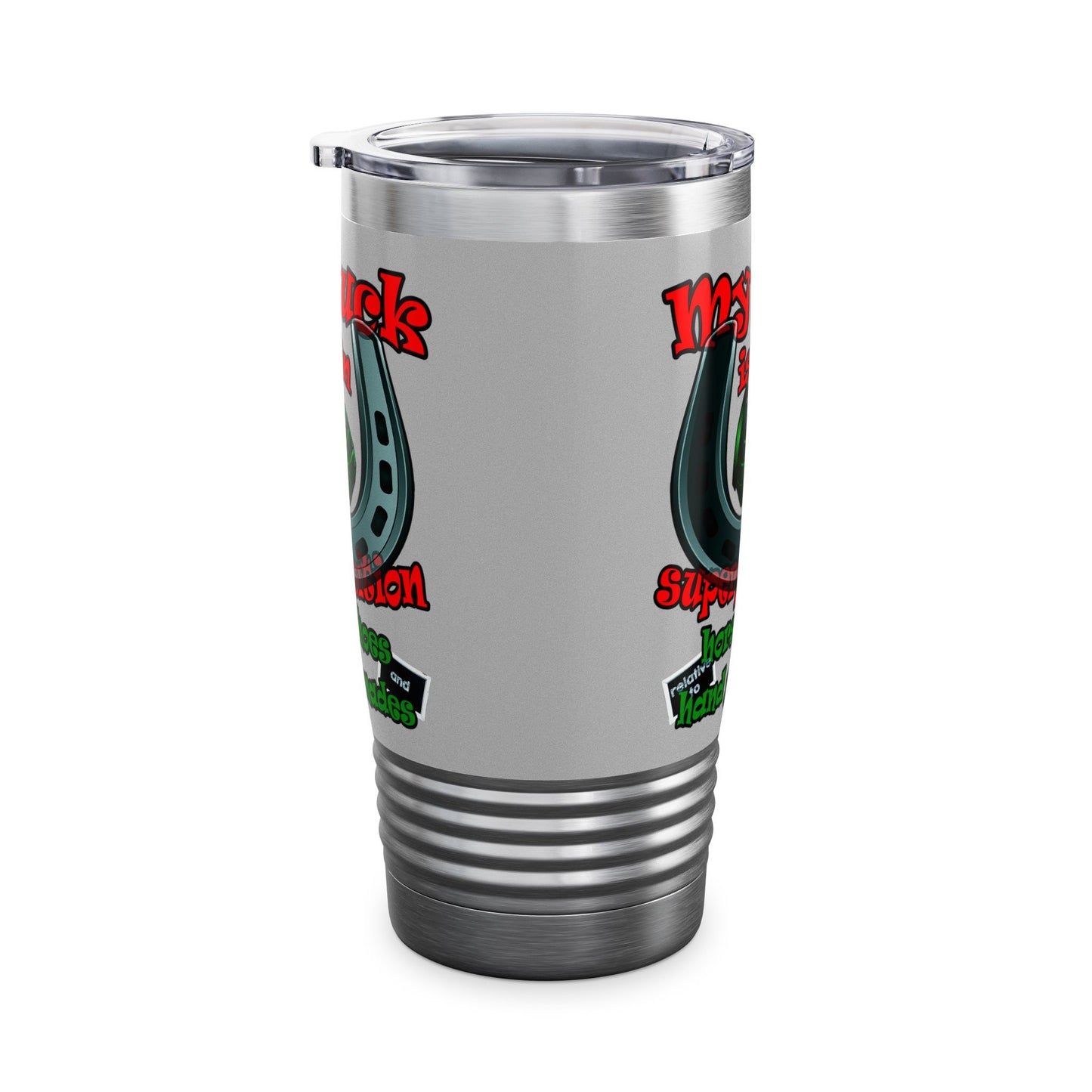 my luck - Ringneck Tumbler, 20oz (light grey)