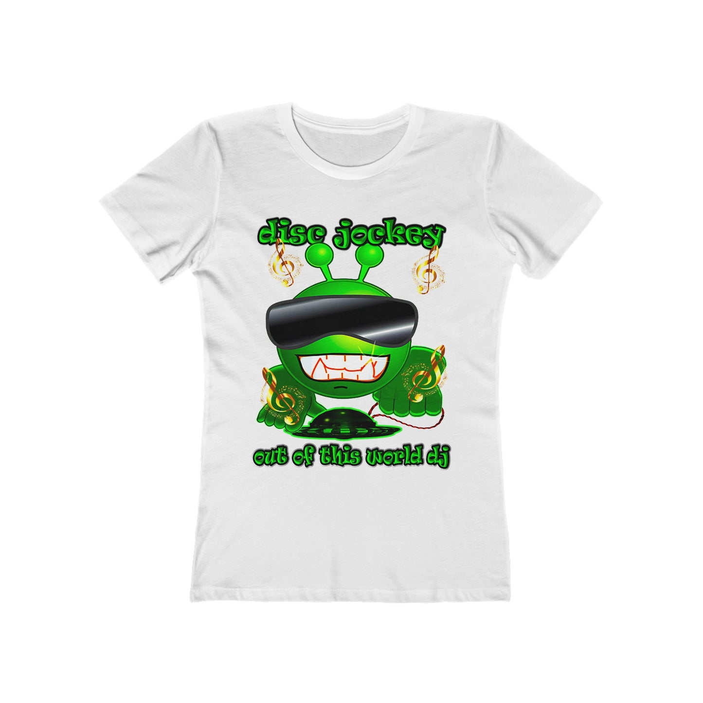 disc jockey - Women's The Boyfriend Tee