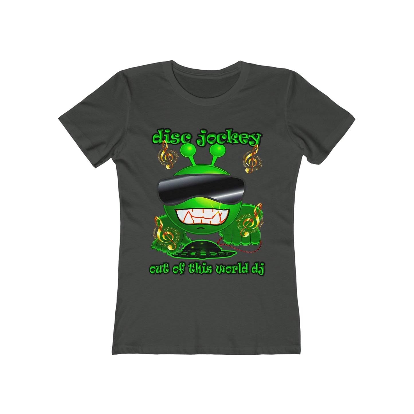 disc jockey - Women's The Boyfriend Tee