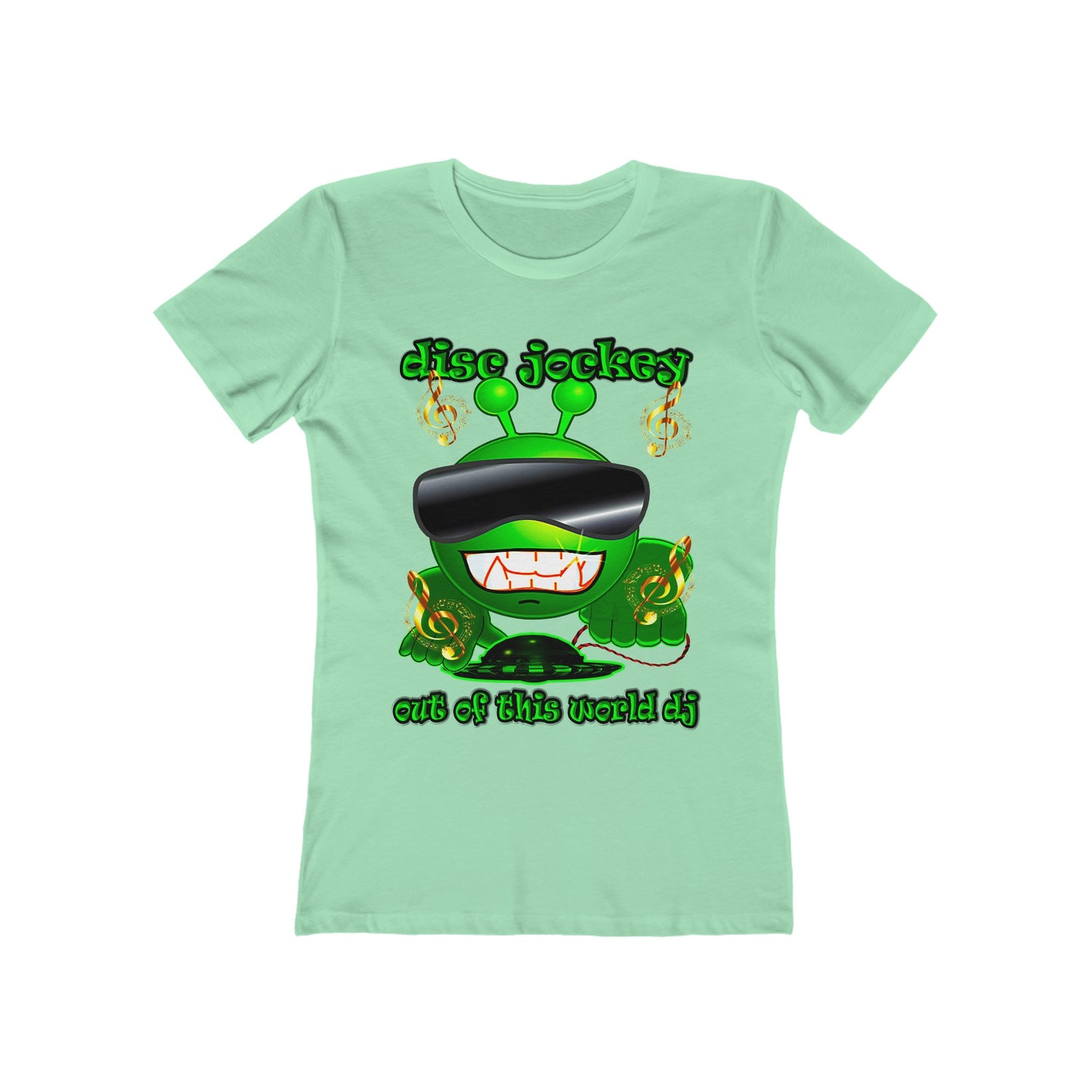 disc jockey - Women's The Boyfriend Tee