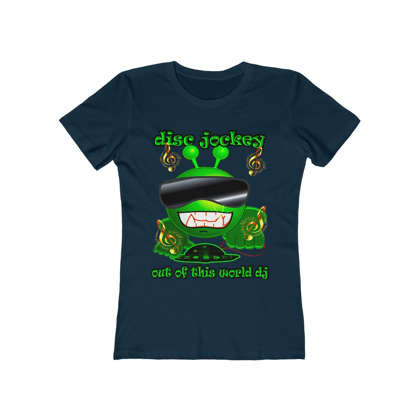 disc jockey - Women's The Boyfriend Tee