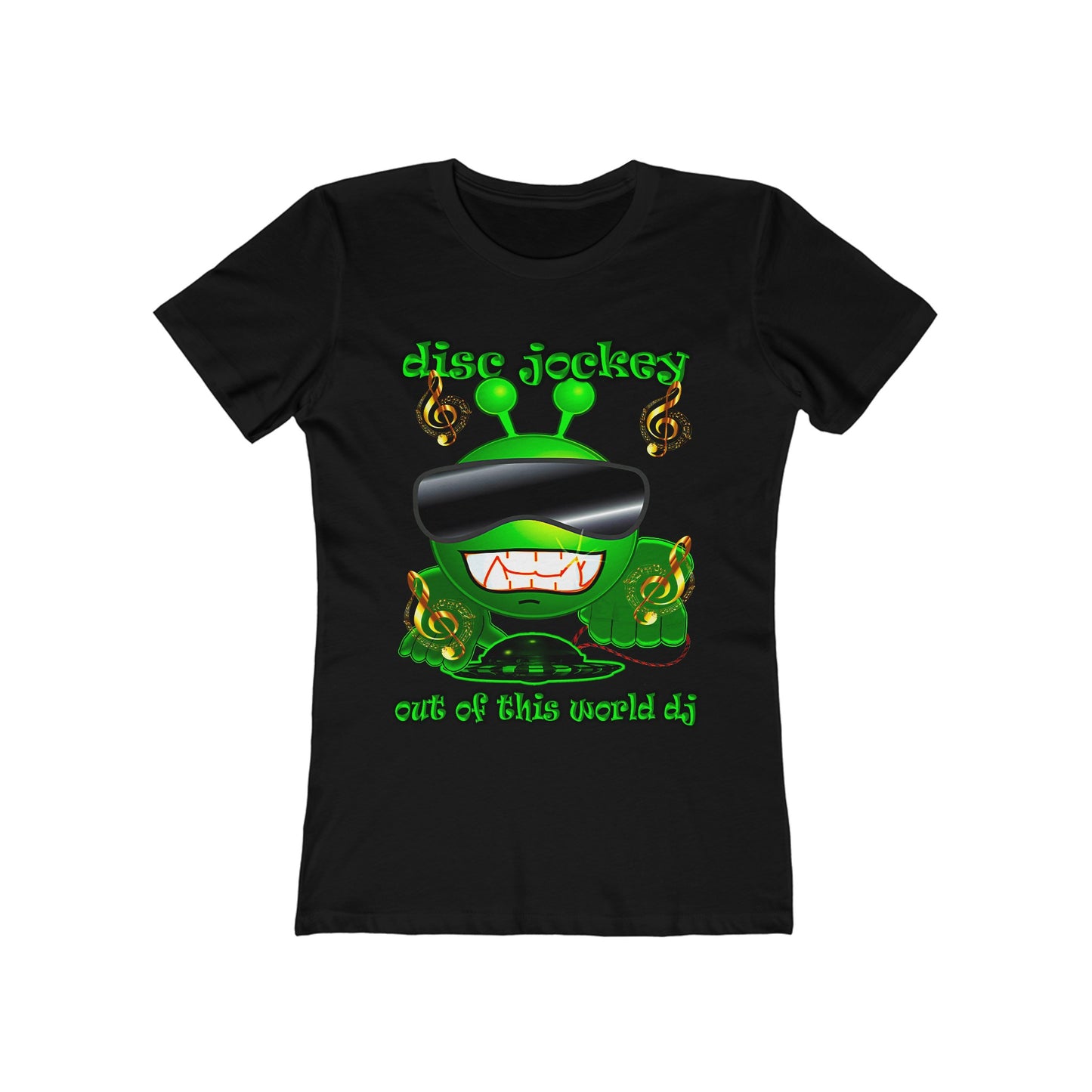 disc jockey - Women's The Boyfriend Tee
