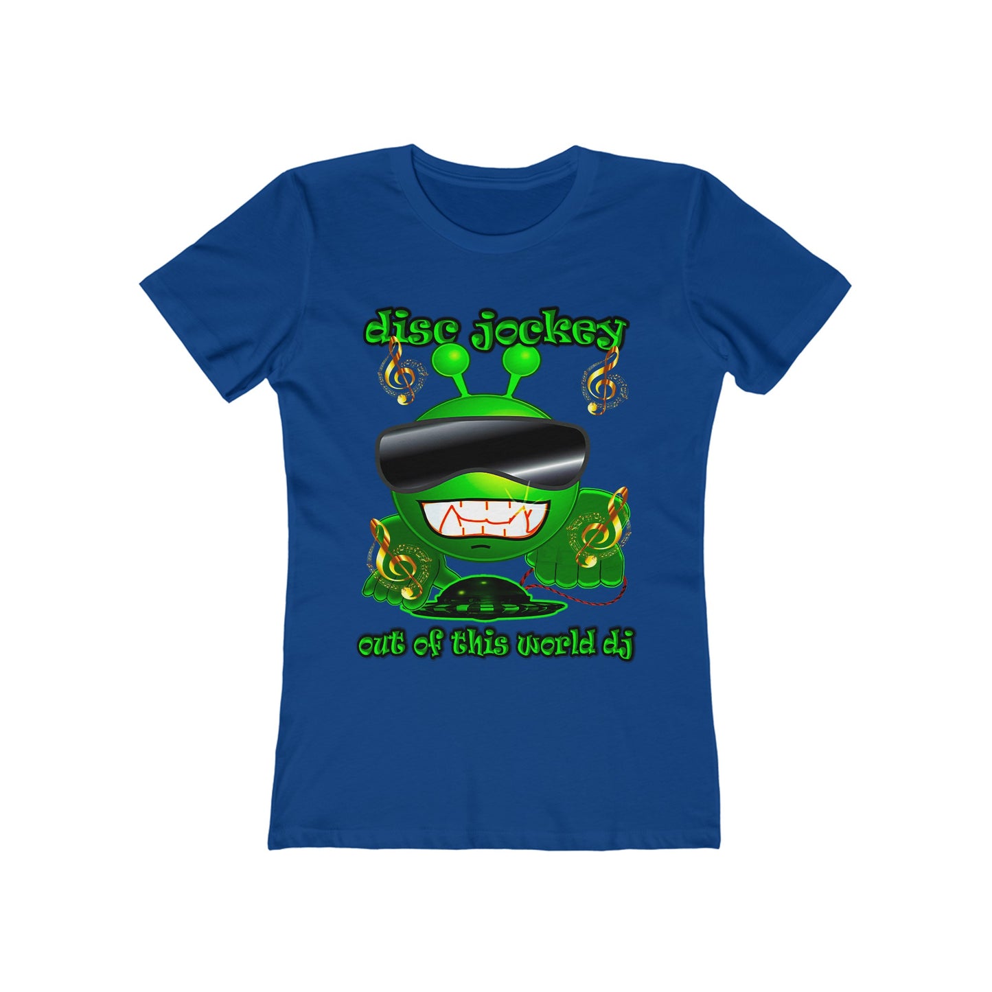 disc jockey - Women's The Boyfriend Tee
