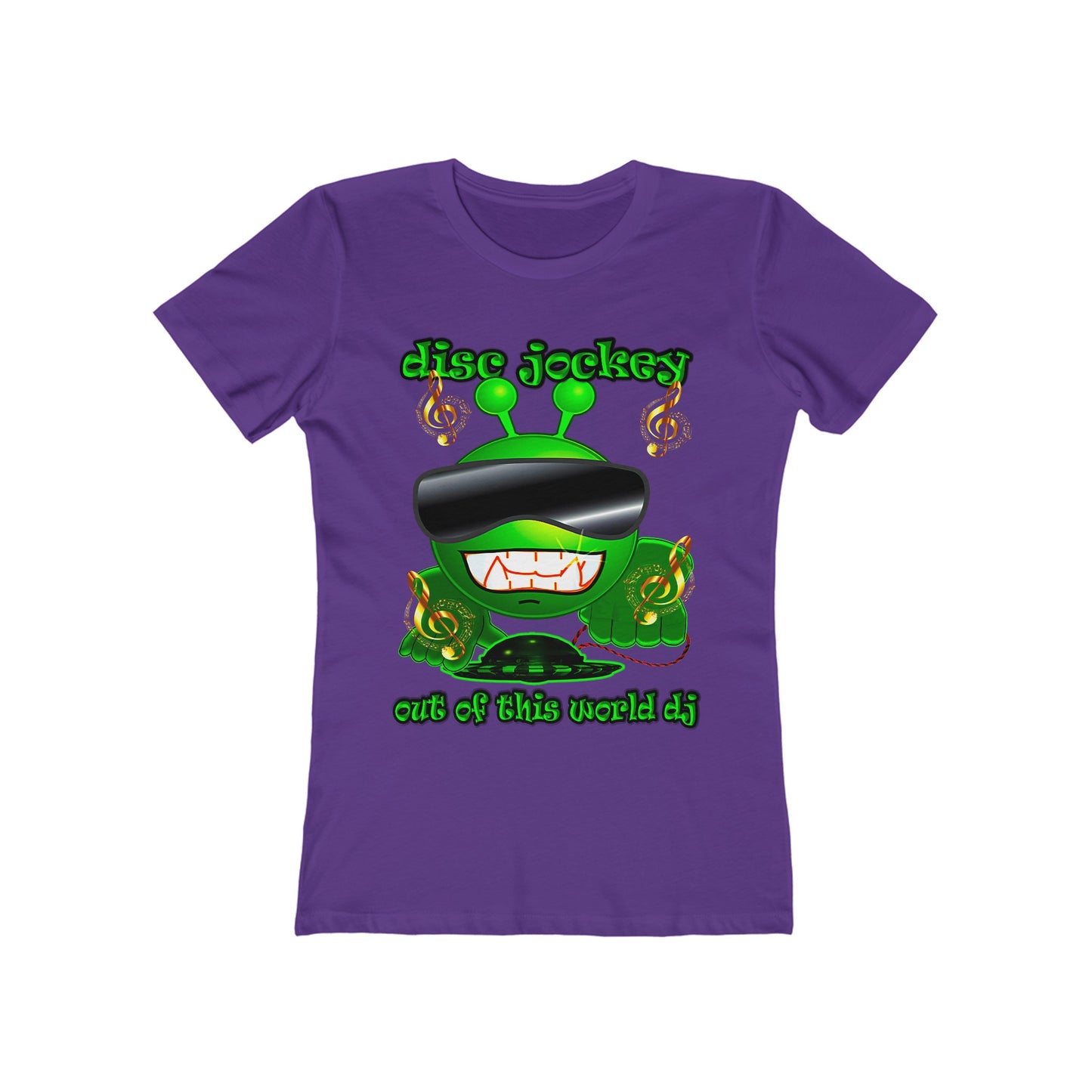 disc jockey - Women's The Boyfriend Tee
