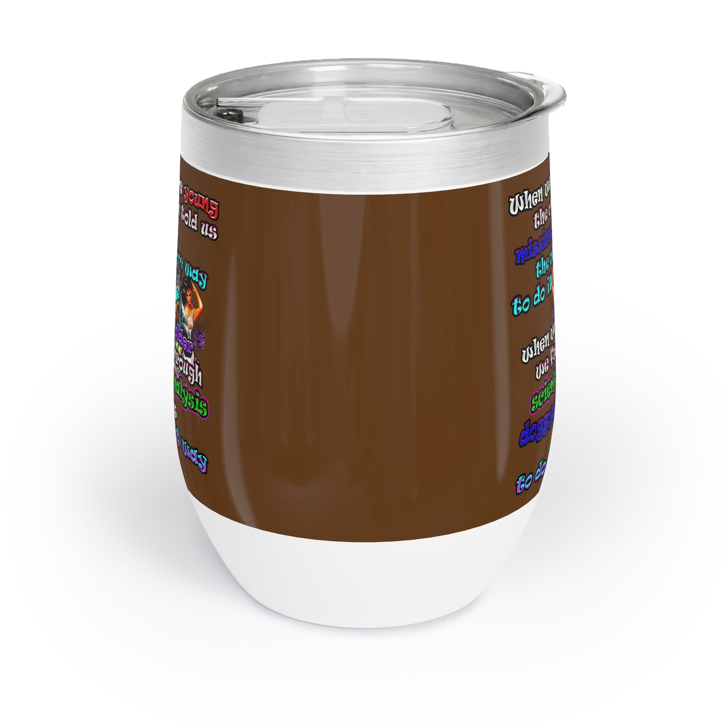 doggystyle - Chill Wine Tumbler (brown)