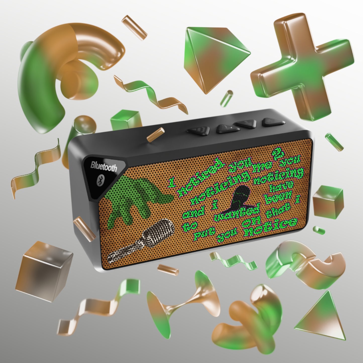 noticed you noticing - Jabba Bluetooth Speaker (brown papyrus)