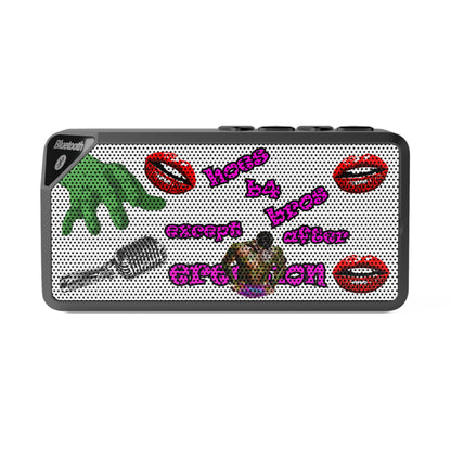 hoes b4 bros - Jabba Bluetooth Speaker (white)