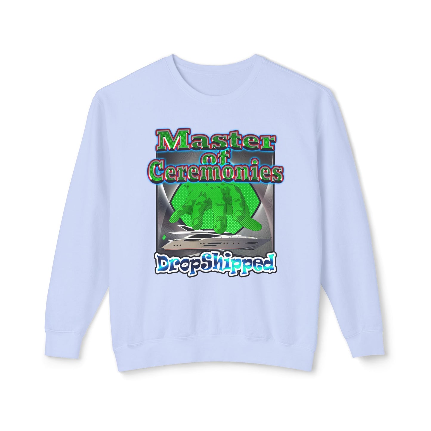 logo - Unisex Lightweight Crewneck Sweatshirt