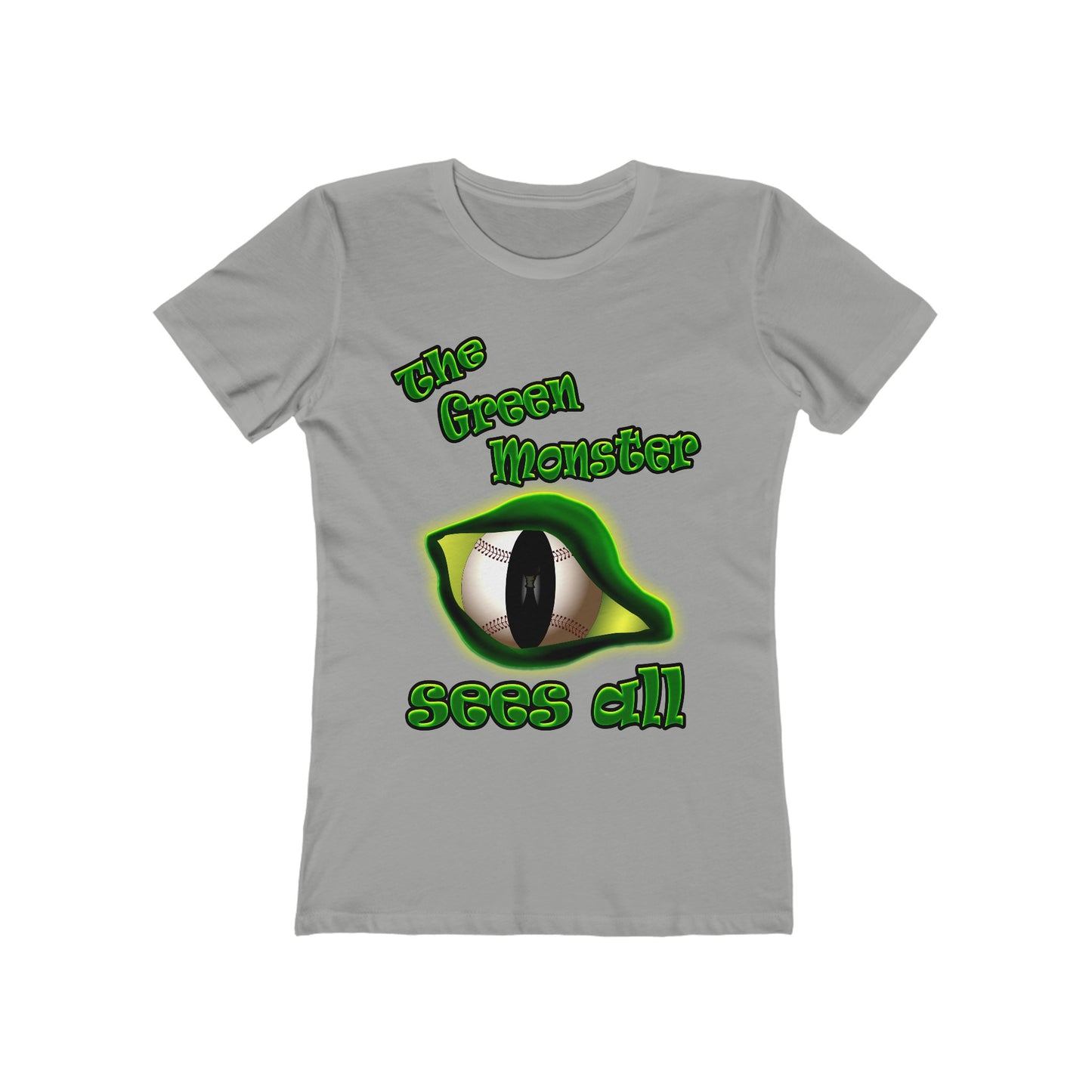 green monster - Women's The Boyfriend Tee