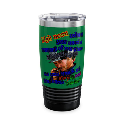 high noon - Ringneck Tumbler, 20oz (dark green)
