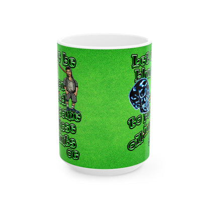 og - White Mug (green turf)