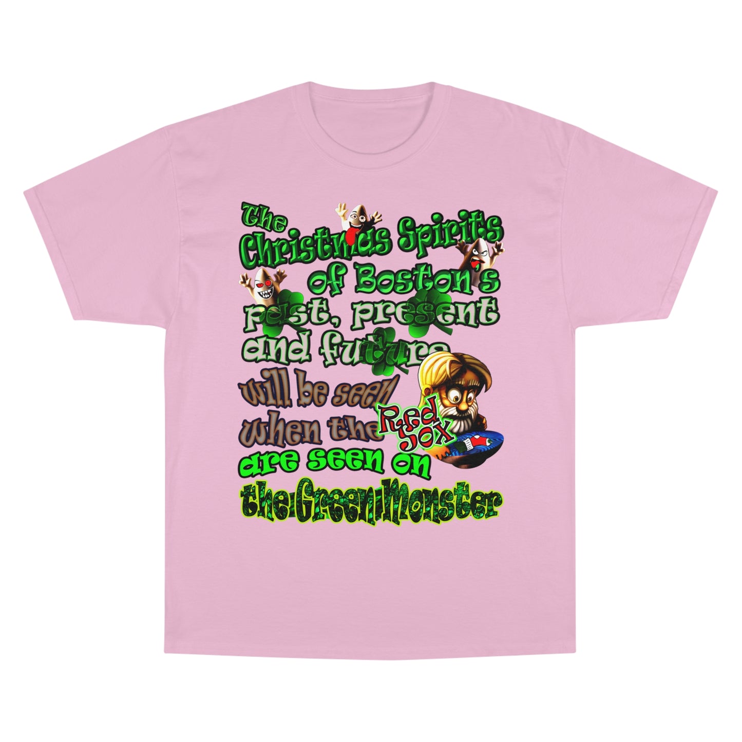 christmas spirits of boston - Champion T-Shirt