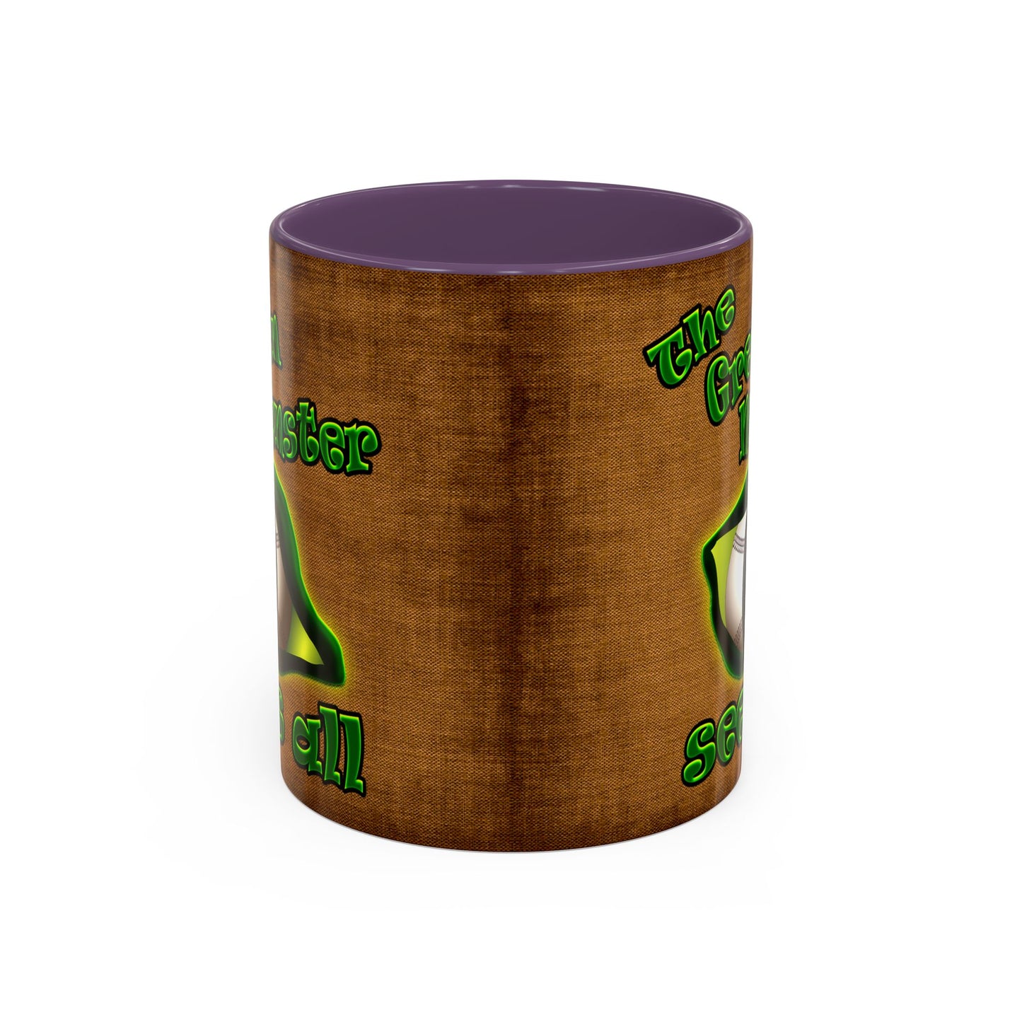 green monster - Accent Mug (brown papyrus)