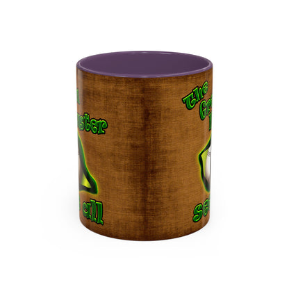 green monster - Accent Mug (brown papyrus)