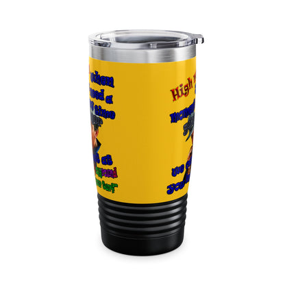 high noon - Ringneck Tumbler, 20oz (yellow)