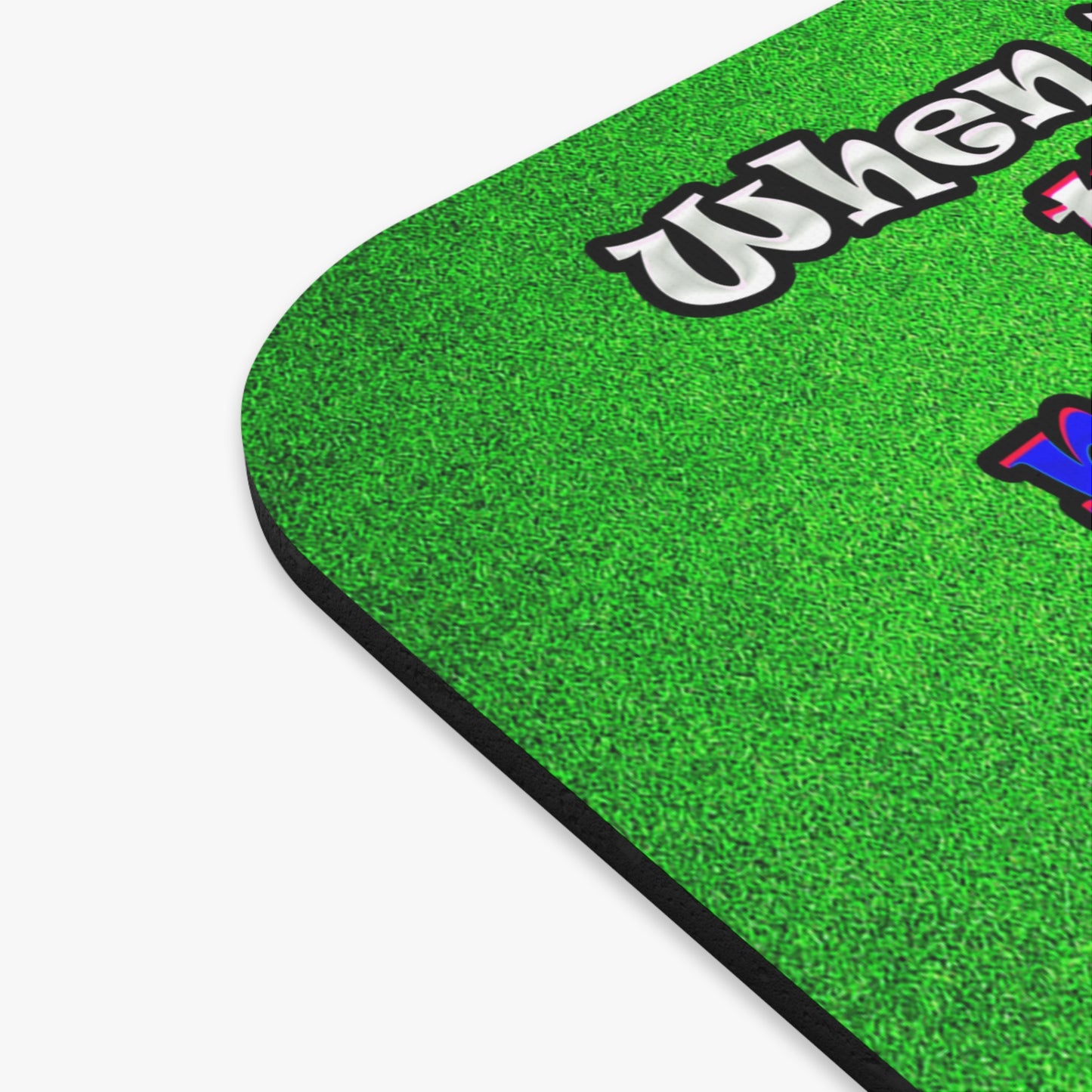 doggystyle - Mouse Pad (Rectangle) (green turf)