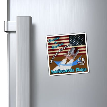 shoot for the stars - Magnets - (brown)