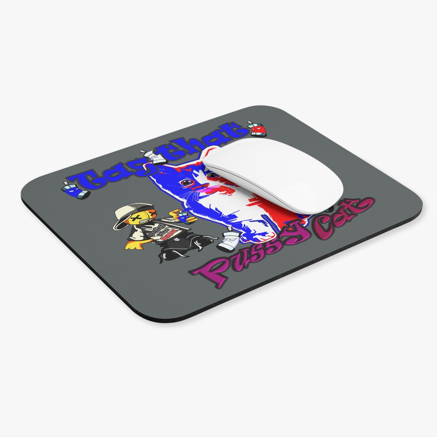 tag that - Mouse Pad (Rectangle) (dark grey)