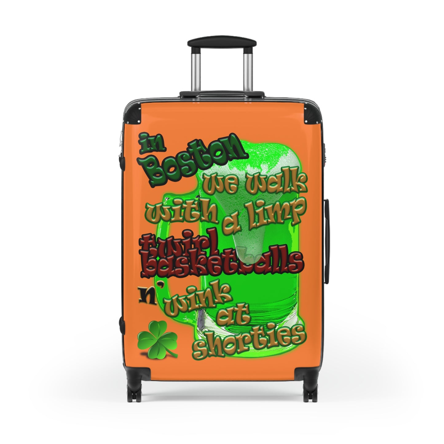 celtics logo - Suitcase (crusta)