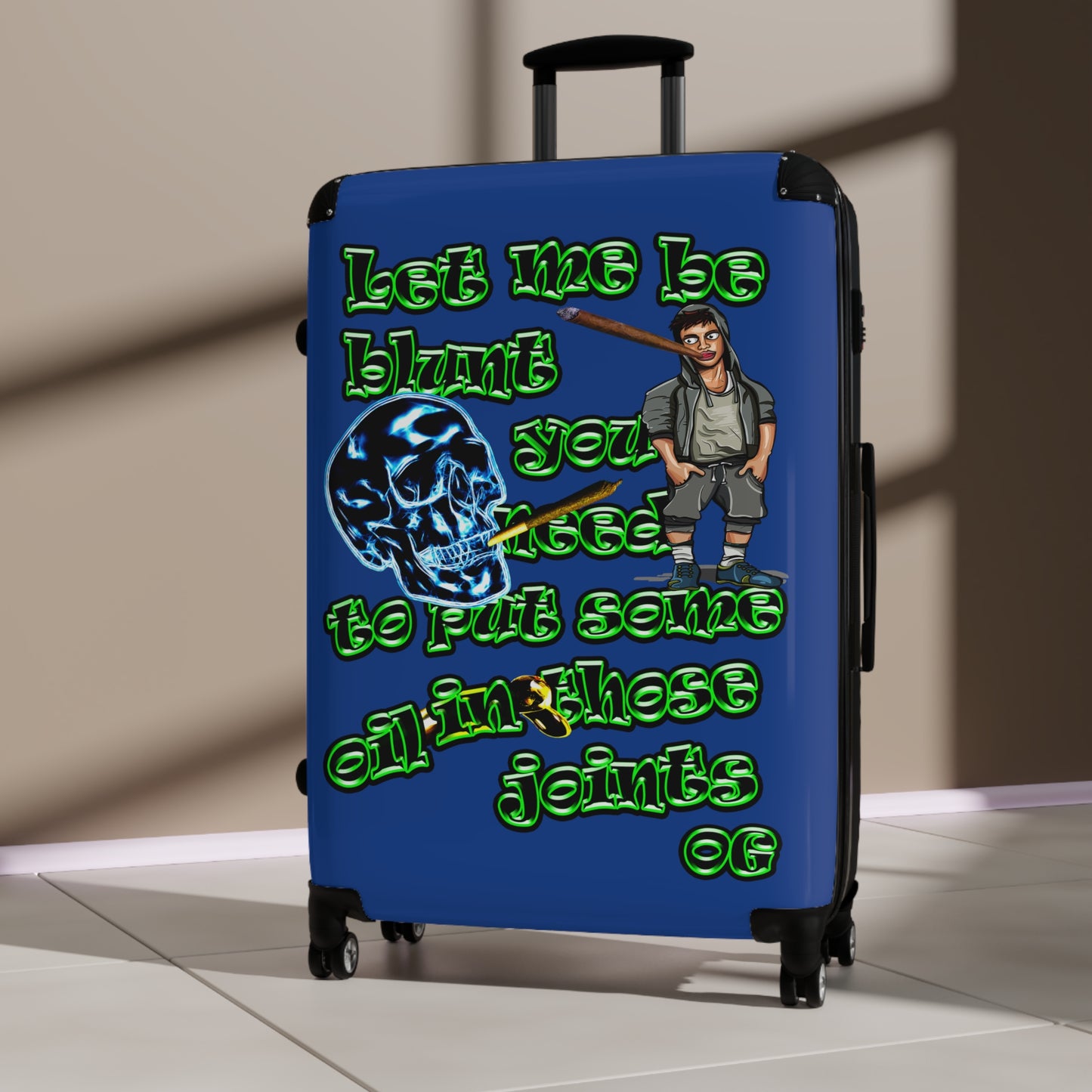og - Suitcase (dark blue)
