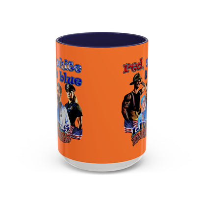 rw&b lives matter - Accent Mug (crusta)