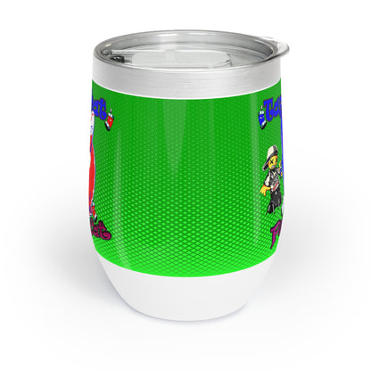 tag that - Chill Wine Tumbler (logo green)