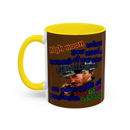 high noon - Accent Mug (brown)