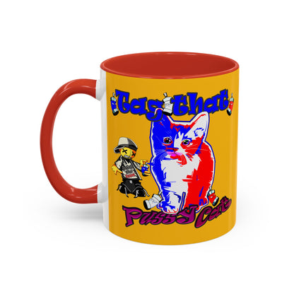 tag that - Accent Mug (yellow)