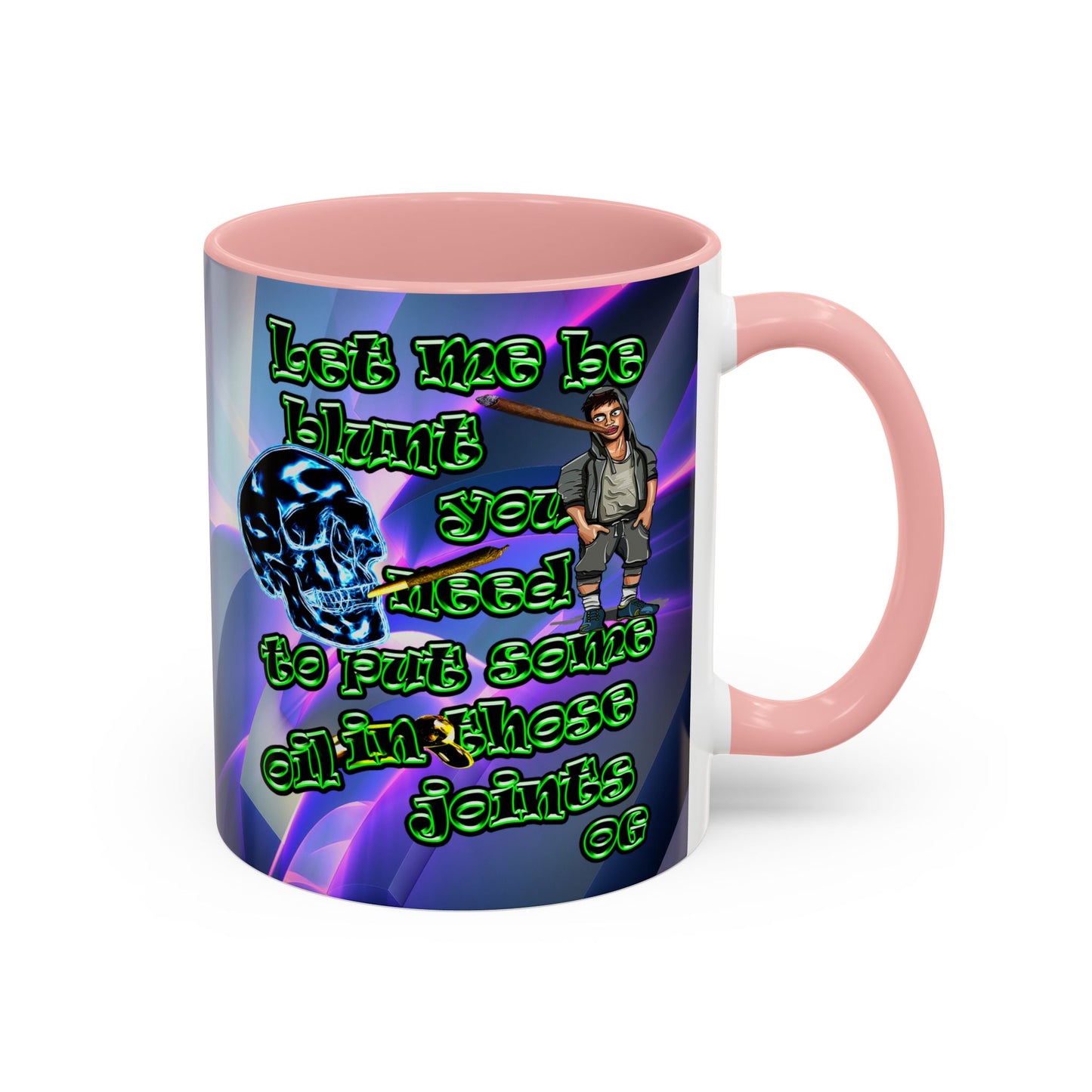 og - Accent Mug (grey-pink wave)