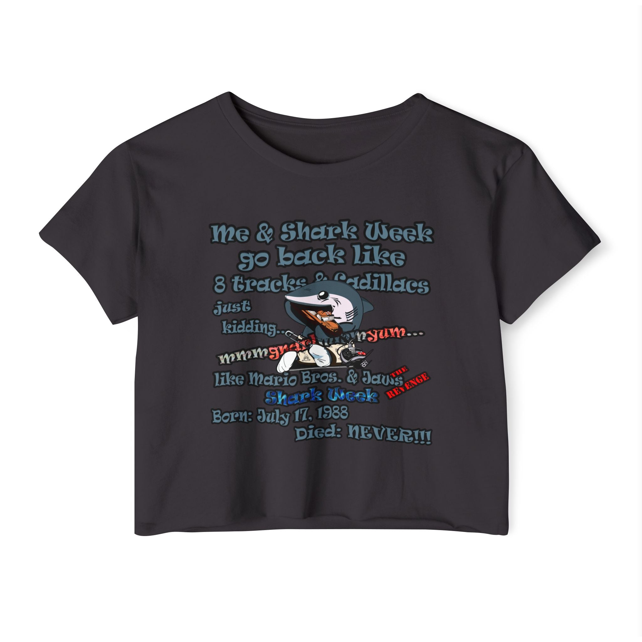 shark week - Women's Festival Crop Top