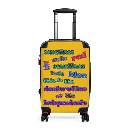 declaration of the independents - Suitcase (yellow)