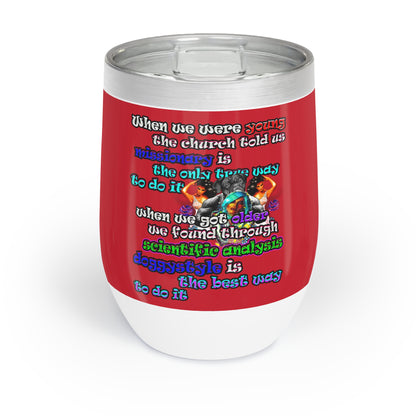 doggystyle - Chill Wine Tumbler (dark red)
