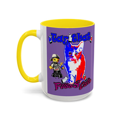 tag that - Accent Mug (light purple)