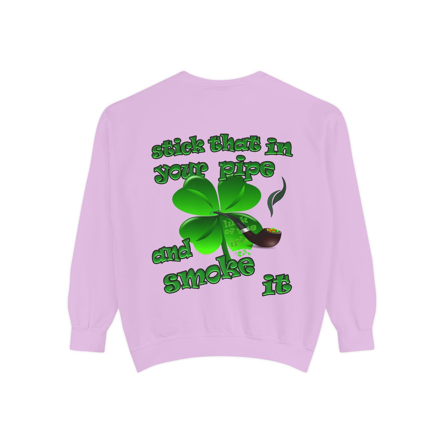 celtics logo - Unisex Garment-Dyed Sweatshirt