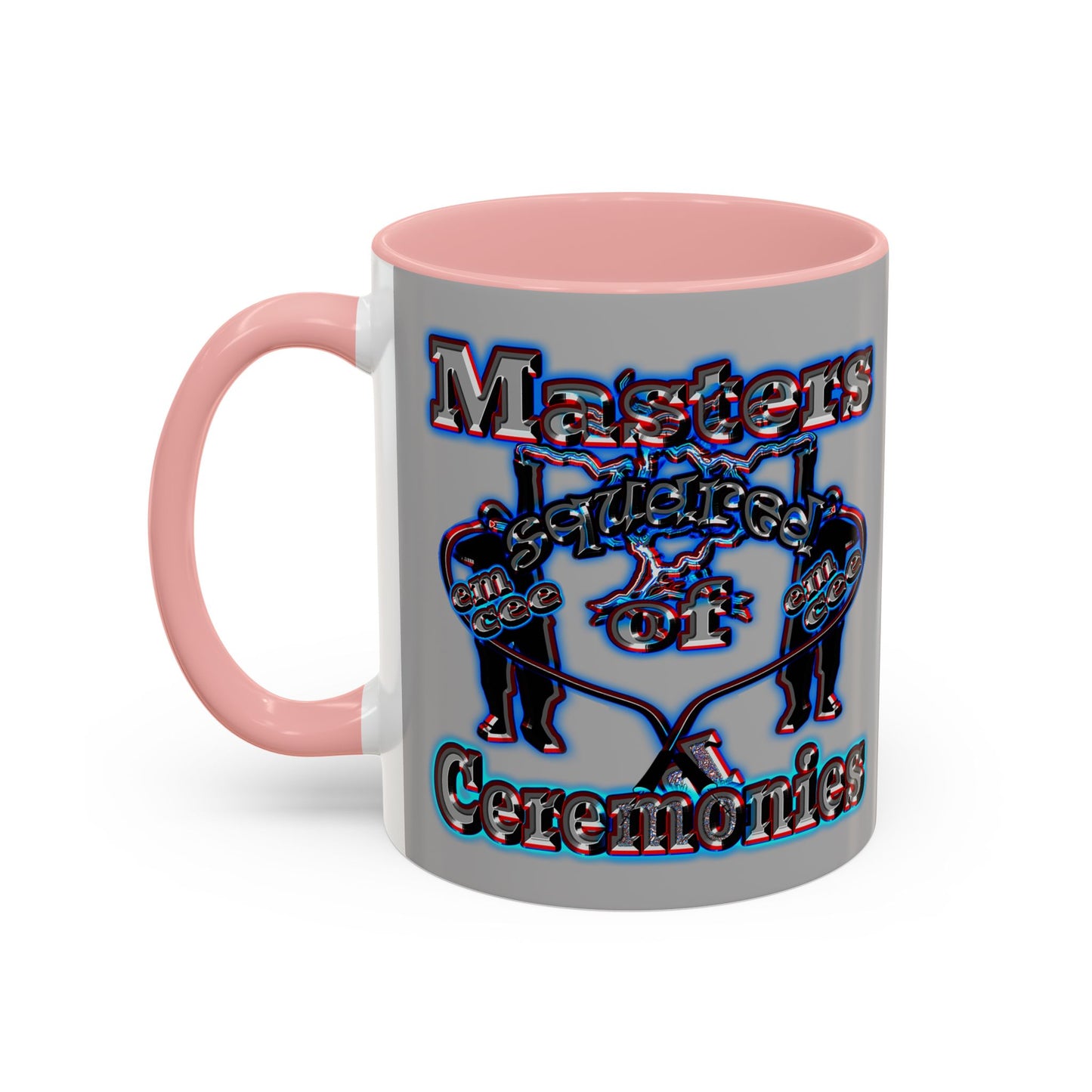 em cee squared - Accent Mug (light grey)